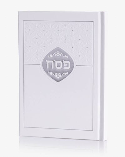 מארז משפחתי הגדה קלאסית כריכה קשה- כסף
