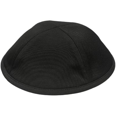 כיפה בד ארטמן שחור גודל 5