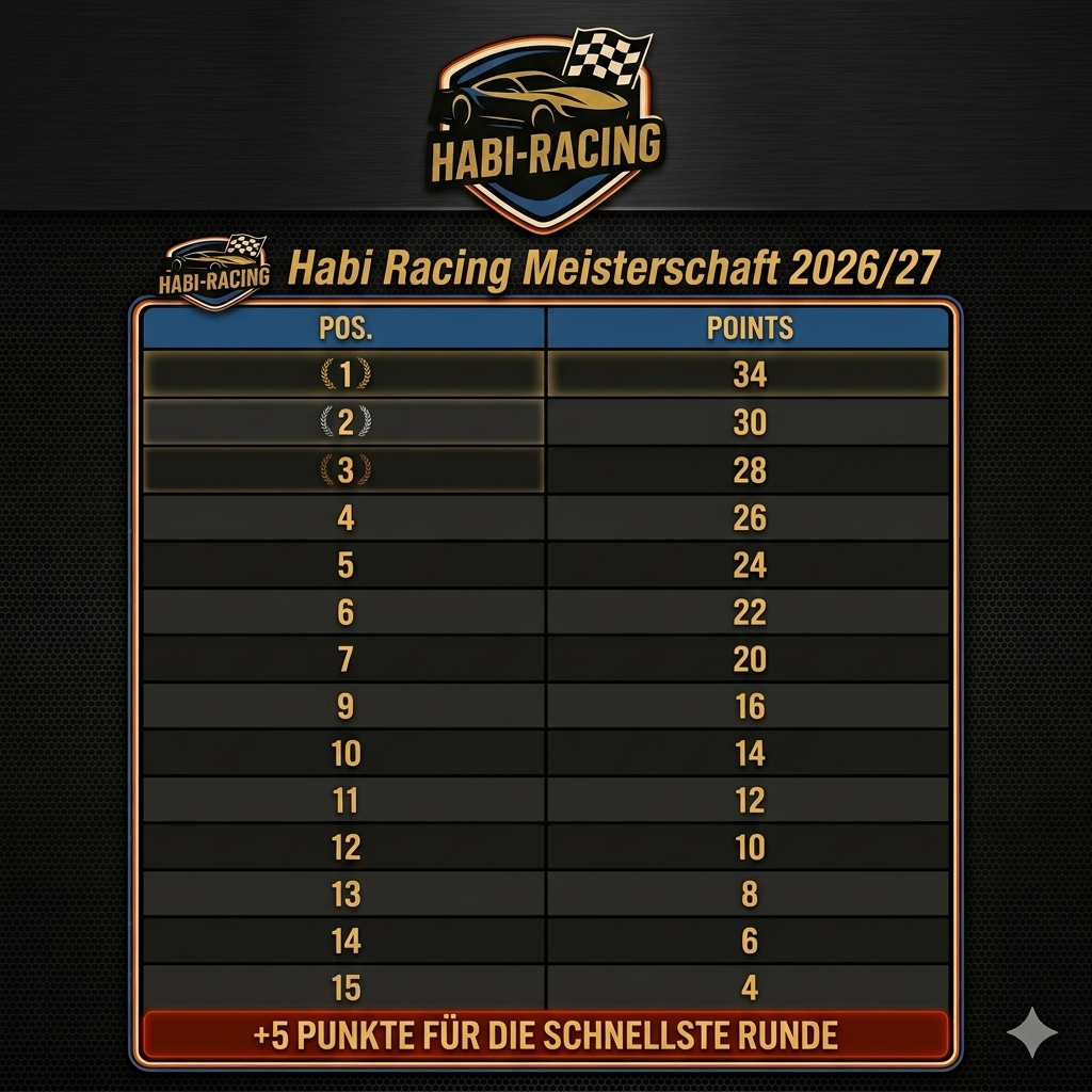 Habi-Racing Meisterschaft 2026/27