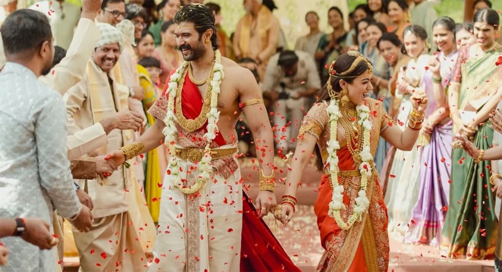 Rashmika Mandanna and Vijay Deverakonda’s Wedding Dress and Jewellery: A Celebration of South Indian Bridal Tradition