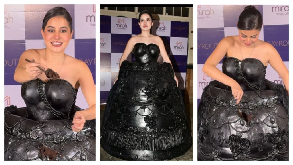 Urfi Javed Breaks the Internet Again With Viral Cake Dress — Fashion, Performance Art or Pure Chaos?