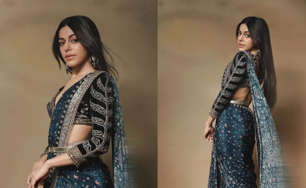 Alaya F Sets Fashion Goals For 2026 In A ₹2.5 Lakh Silk Saree