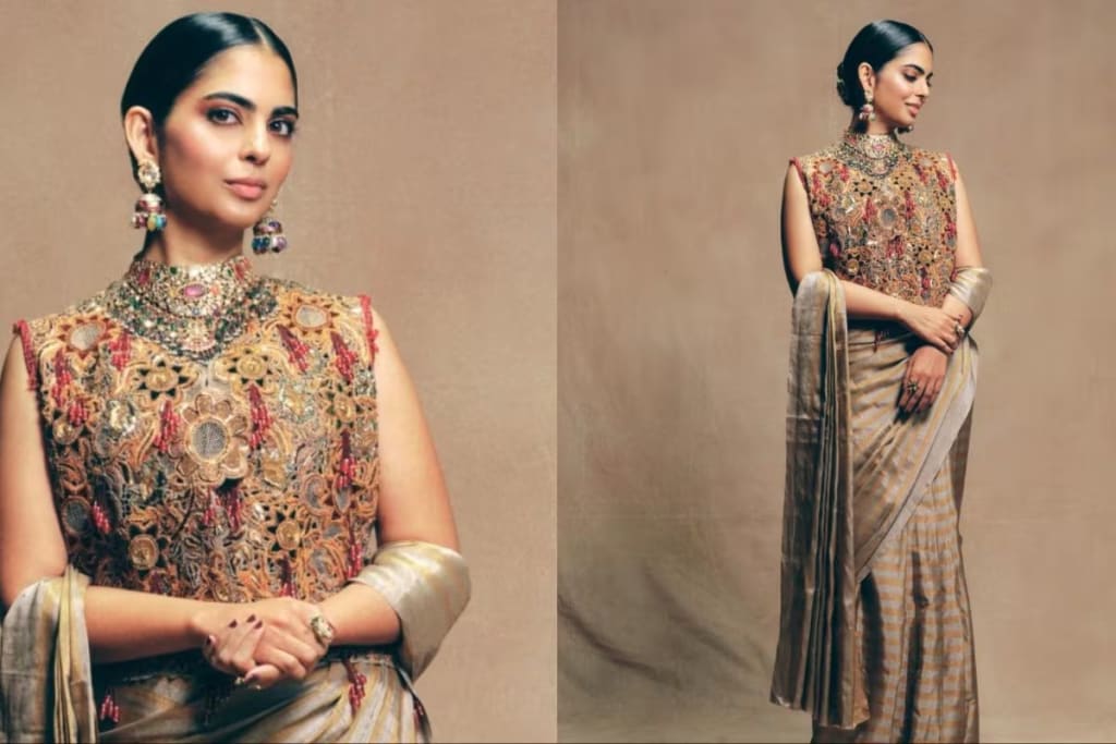 Isha Ambani’s Saree Becomes a Living Museum of India’s Craft Legacy
