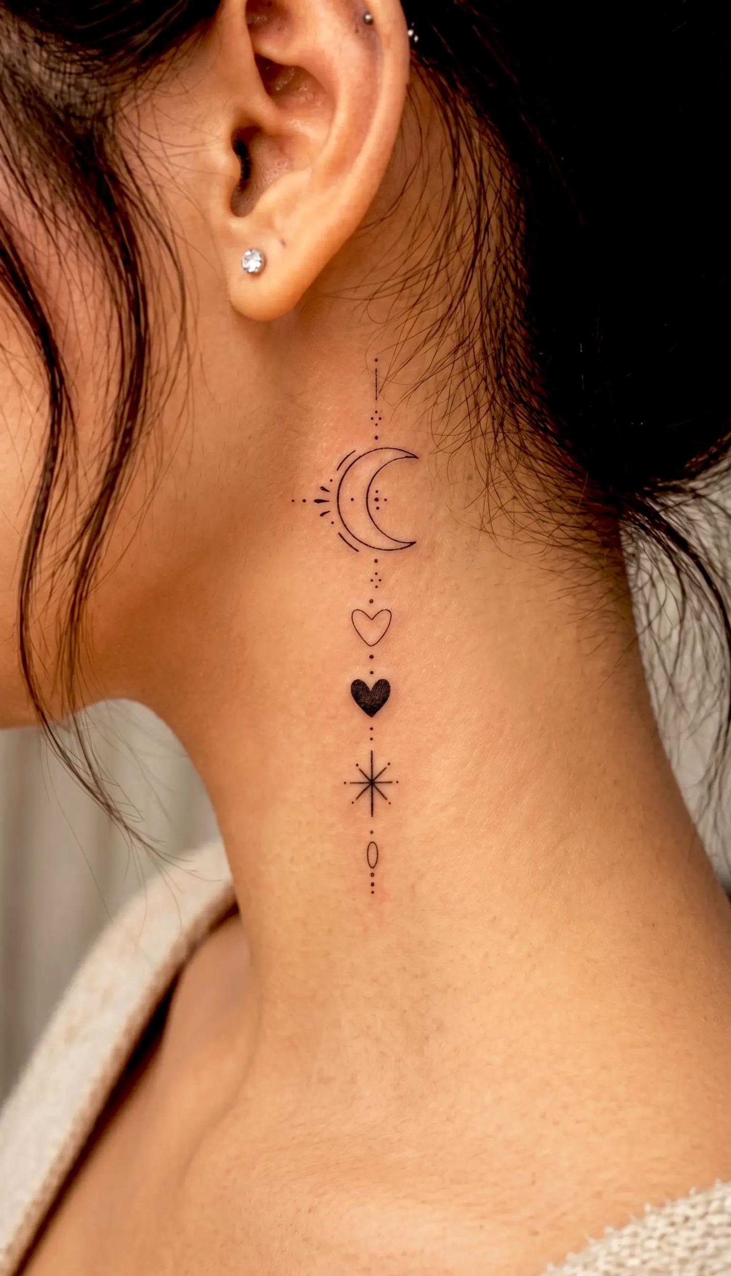 Crescent Moon Tattoo