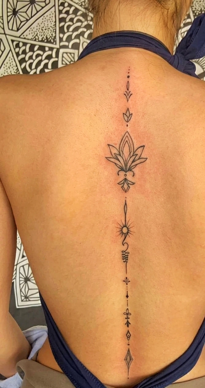 Lotus Flower Tattoo Design