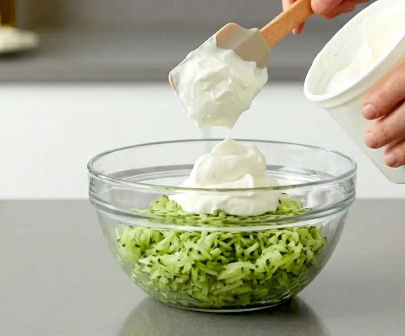 Use full-fat Greek yogurt — no substitutes
