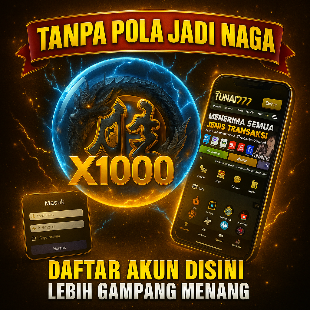 TUNAI777 – Slot Online Dana, QRIS, Pulsa Gacor No 1 Indonesia