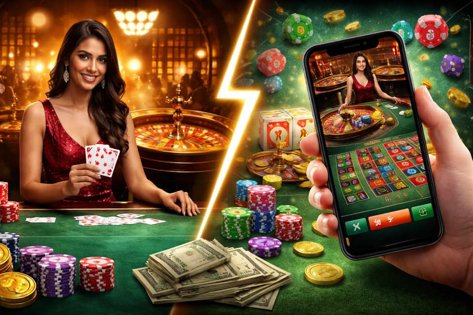Live Casino vs Online Casino: Which is Better?