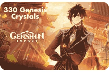 Genshin Impact Mobile ( 300 + 30 ) Crystals