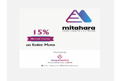 Mitahara nutritional service 15% Discount Voucher