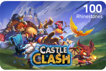 Castle Clash - 100 Rhinestones