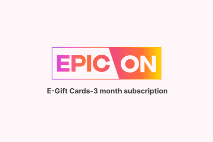 Epic On E-Gift Cards-3 month subscription