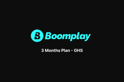 Boomplay 3 Months Plan - GHS