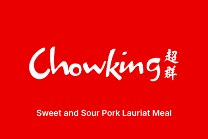 Chowking Sweet n Sour Fish Platter