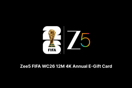 Zee5 FIFA WC26 12M 4K Annual E-Gift Card