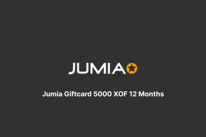Jumia Giftcard XOF 12 Months