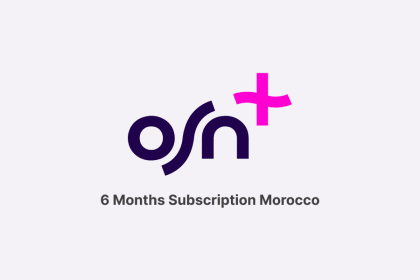 OSN+ 6 Months Subscription Morocco