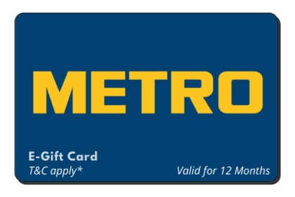 Metro Gift Voucher