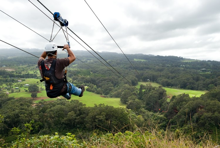 ZIP LINE ADVENTURE AT RISHIKESH