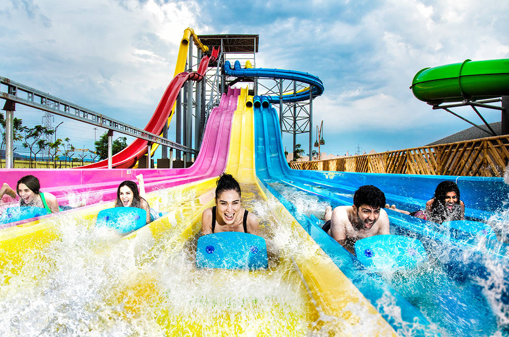 Experience the Wet N Joy water Park