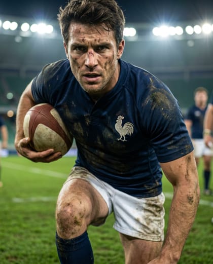 Rugby à XV — univers Sport du photobooth IA Le Studio Pop