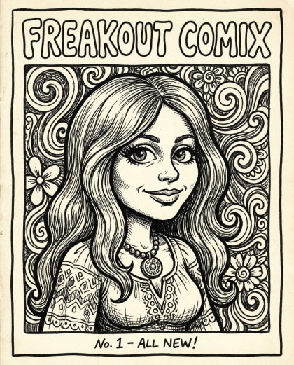 Comix Underground — univers Pop & Street Art du photobooth IA Le Studio Pop