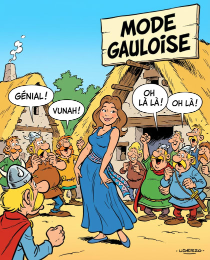 Village Gaulois — univers Bande Dessinée du photobooth IA Le Studio Pop