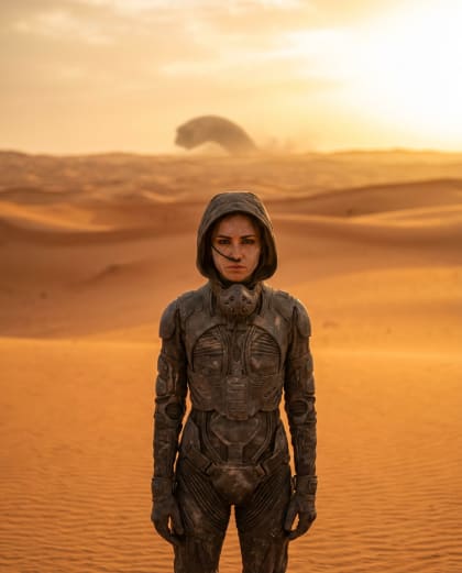 Désert des Sables — univers Science-Fiction du photobooth IA Le Studio Pop