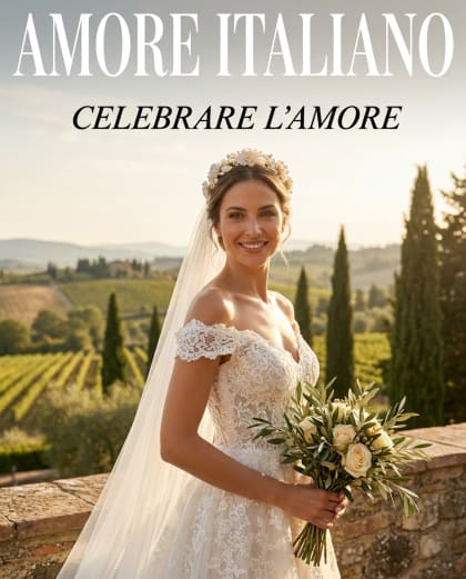 Mariage Italien — univers Mariage du photobooth IA Le Studio Pop