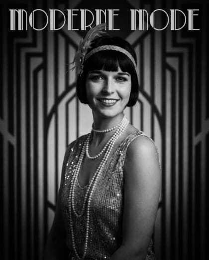 Années Folles — univers Vintage Noir & Blanc du photobooth IA Le Studio Pop