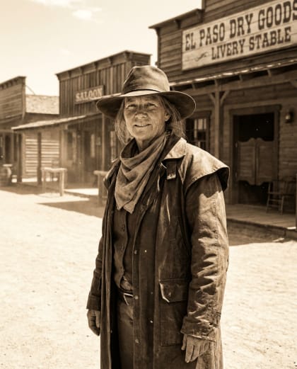 Univers Western — photobooth IA Le Studio Pop