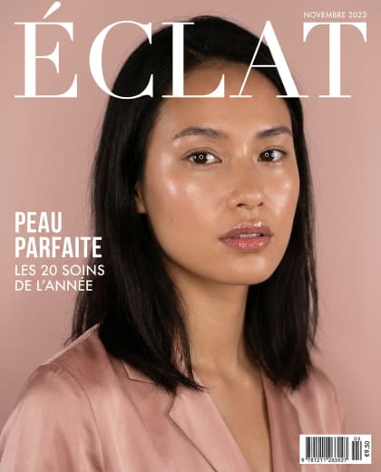 Beauté en Gros Plan — univers Couverture Magazine du photobooth IA Le Studio Pop