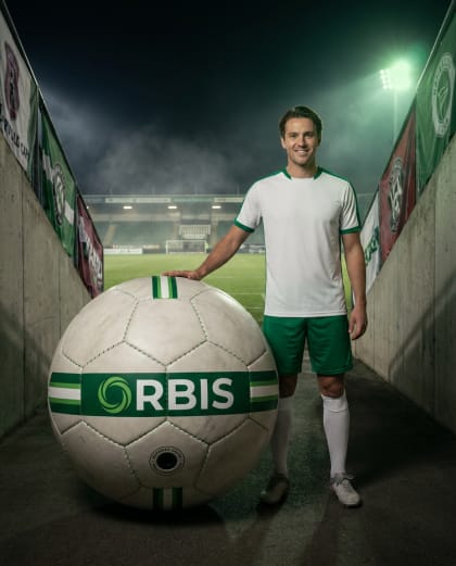 Ballon de Foot — univers Studio Géant du photobooth IA Le Studio Pop