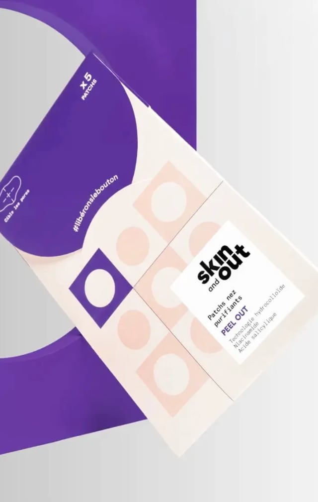 J'ai testé les patchs nez Skin & Out contre mes points noirs