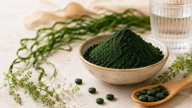 Spiruline : c'est quoi ? Bienfaits, dose et dangers