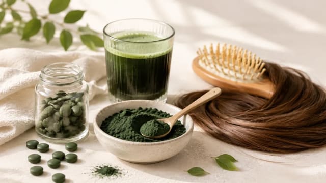 Spiruline pour les cheveux : bienfaits et efficacité