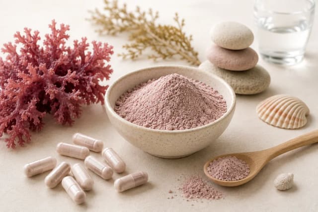 Lithothamne, algue marine reminéralisante riche en calcium et magnesium
