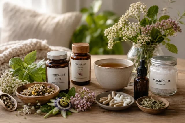Anxiolytique naturel en complément alimentaire naturel