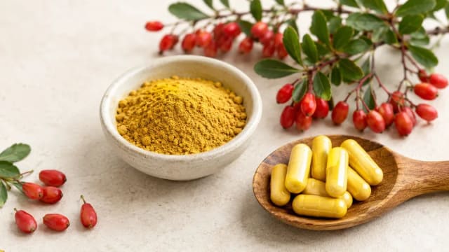 Berberine en complément alimentaire naturel
