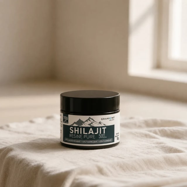 J'ai testé le Shilajit pur de Granions pendant 6 semaines