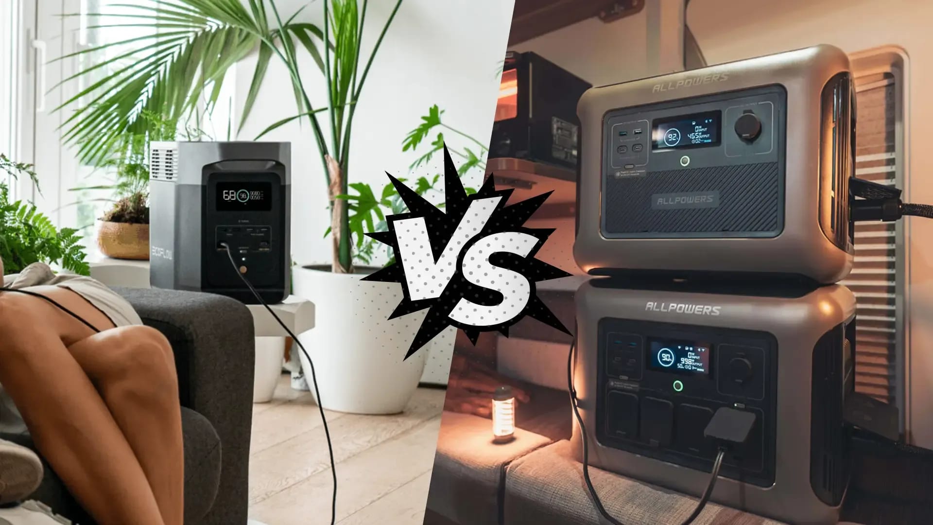 ALLPOWERS R1500 vs EcoFlow DELTA 2 : Quelle station électrique choisir en 2025 ?