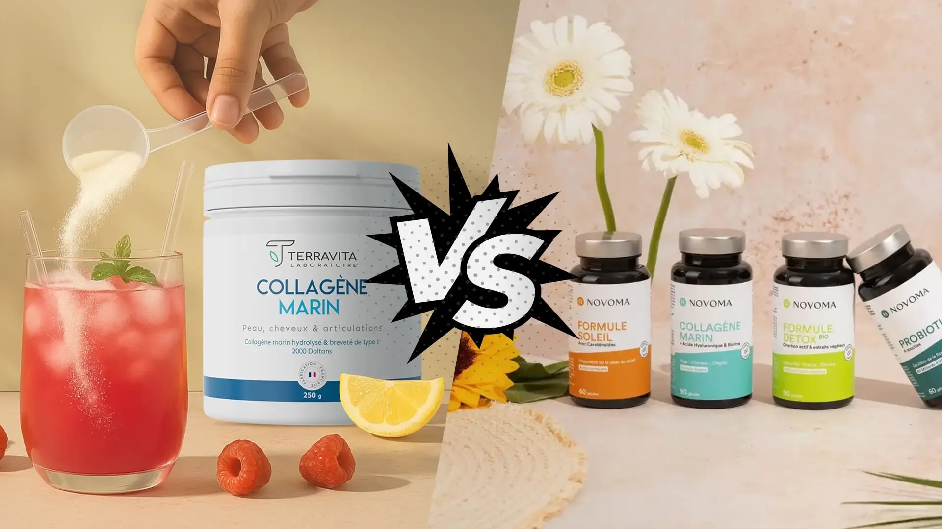 Terravita vs Novoma : Quelle marque de compléments alimentaires choisir en 2025 ?
