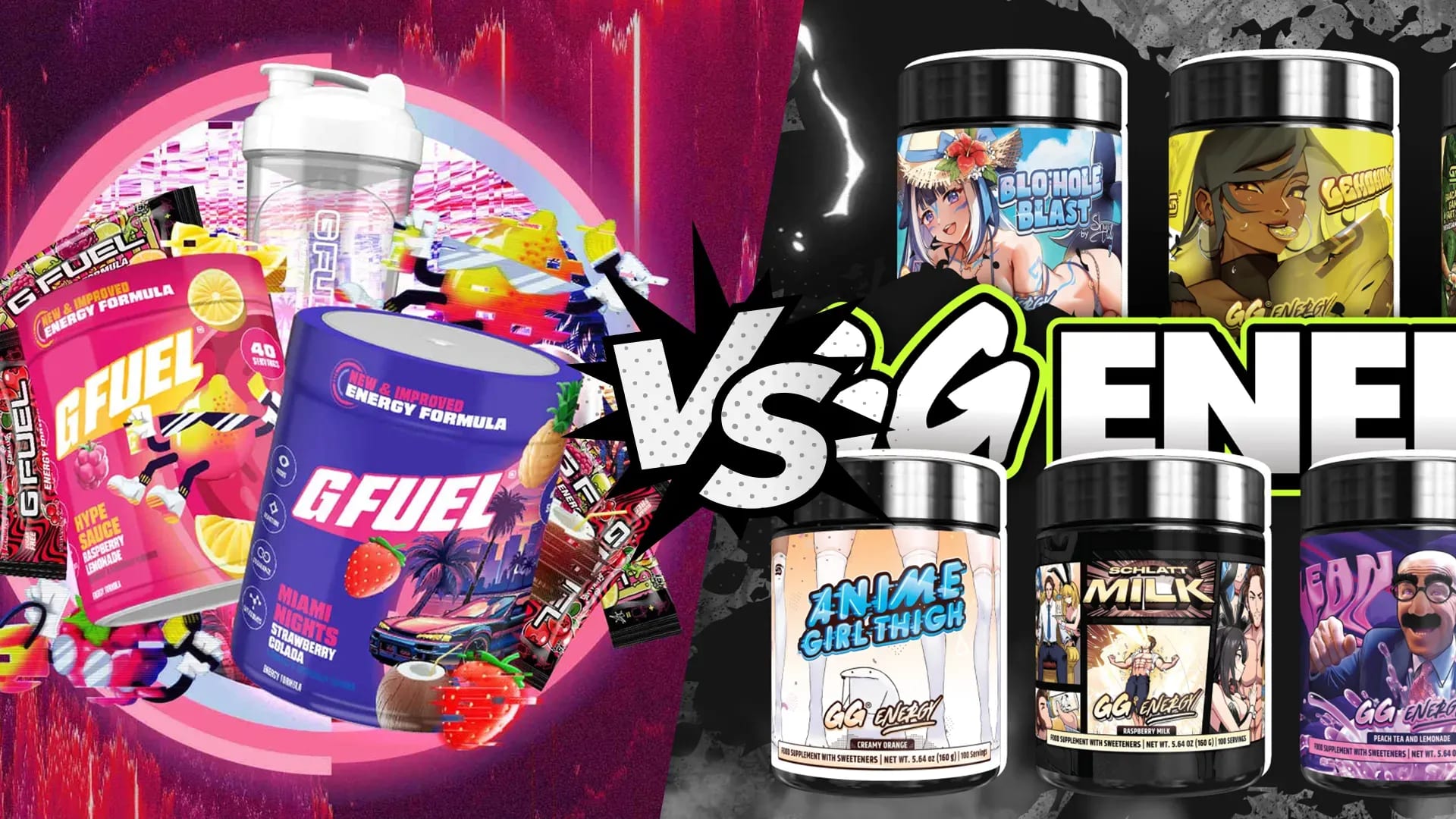 The Ultimate G FUEL vs Gamer Supps Comparison: Which Should Gamers Choose?