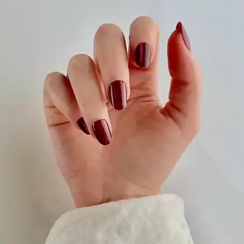 ongles lab red velvet