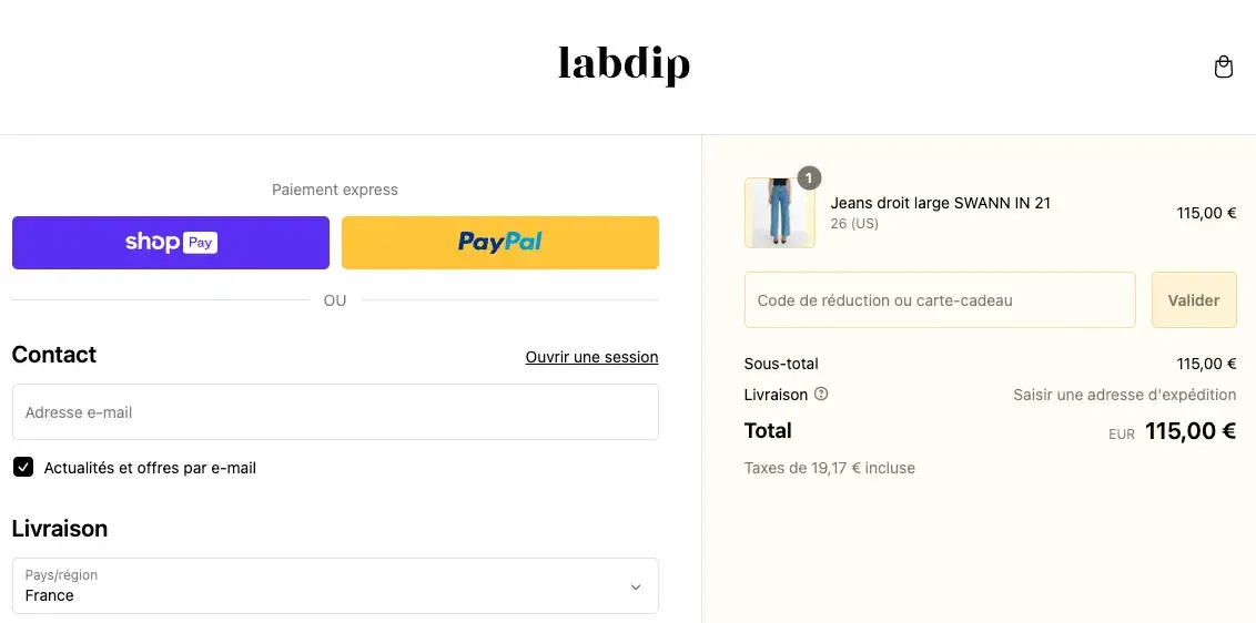 labdip bon de reduction