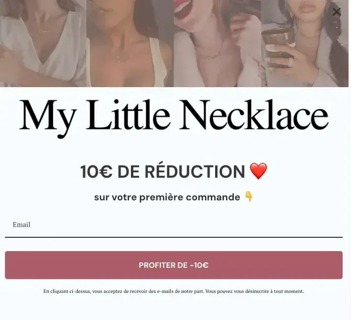 my little necklace newsletter