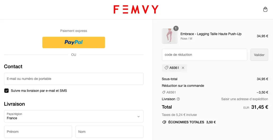 femvy coupon