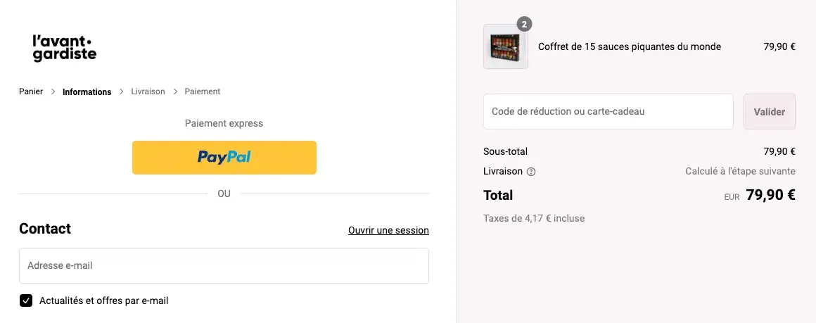 lavant gardiste code promo