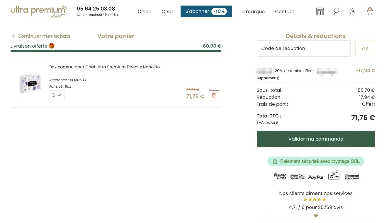ultra premium direct coupon