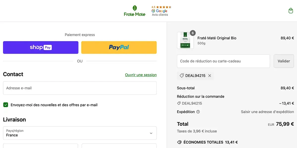frate mate promotion